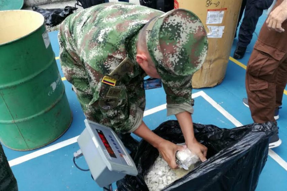 Incautados 761 kilos de coca en predios de la Universidad de Antioquia, en Barbosa