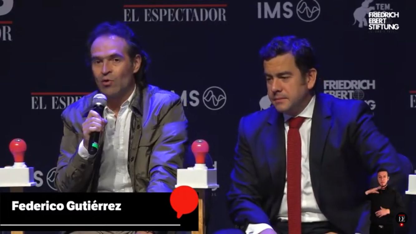 Gutiérrez se va en contra de Petro: “usted es uno de los que más genera violencia”