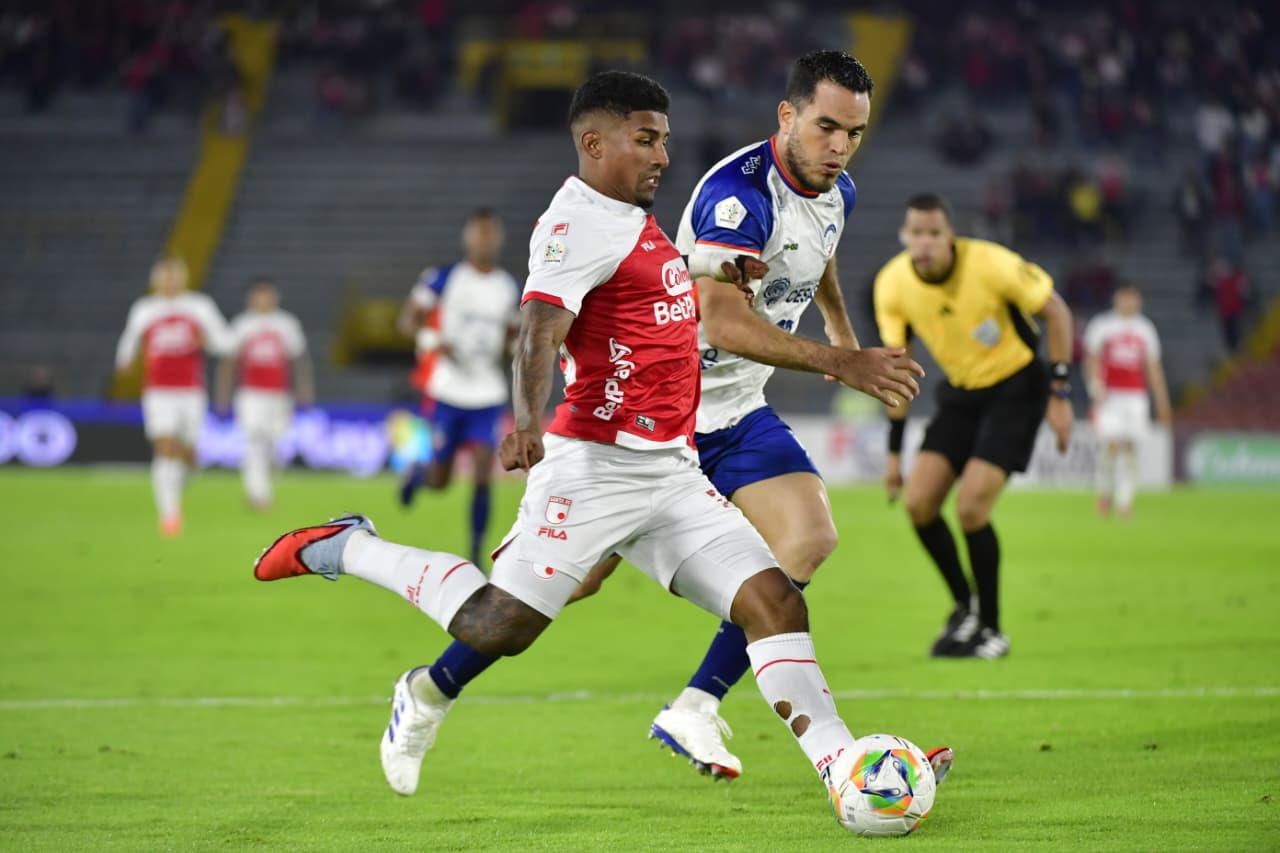 Harold Santiago Mosquera atraviesa no solo su mejor momento de la temporada, sino en su carrera.