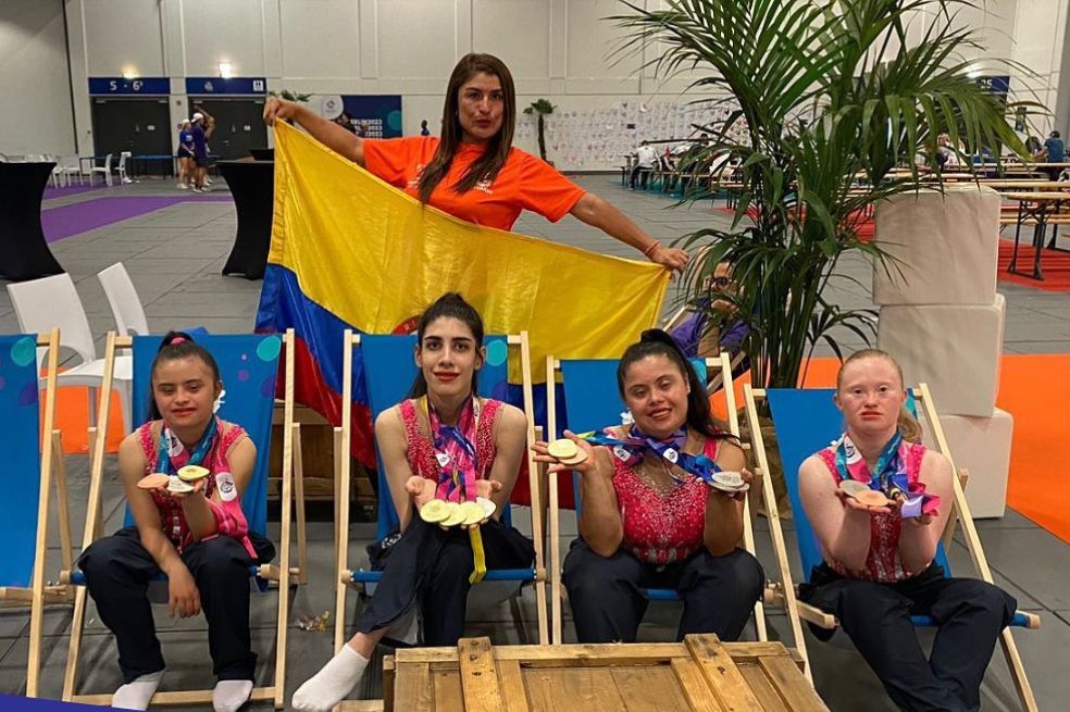 La gimnasia artística le dio a Colombia cinco medallas de oro en Berlín 2023.