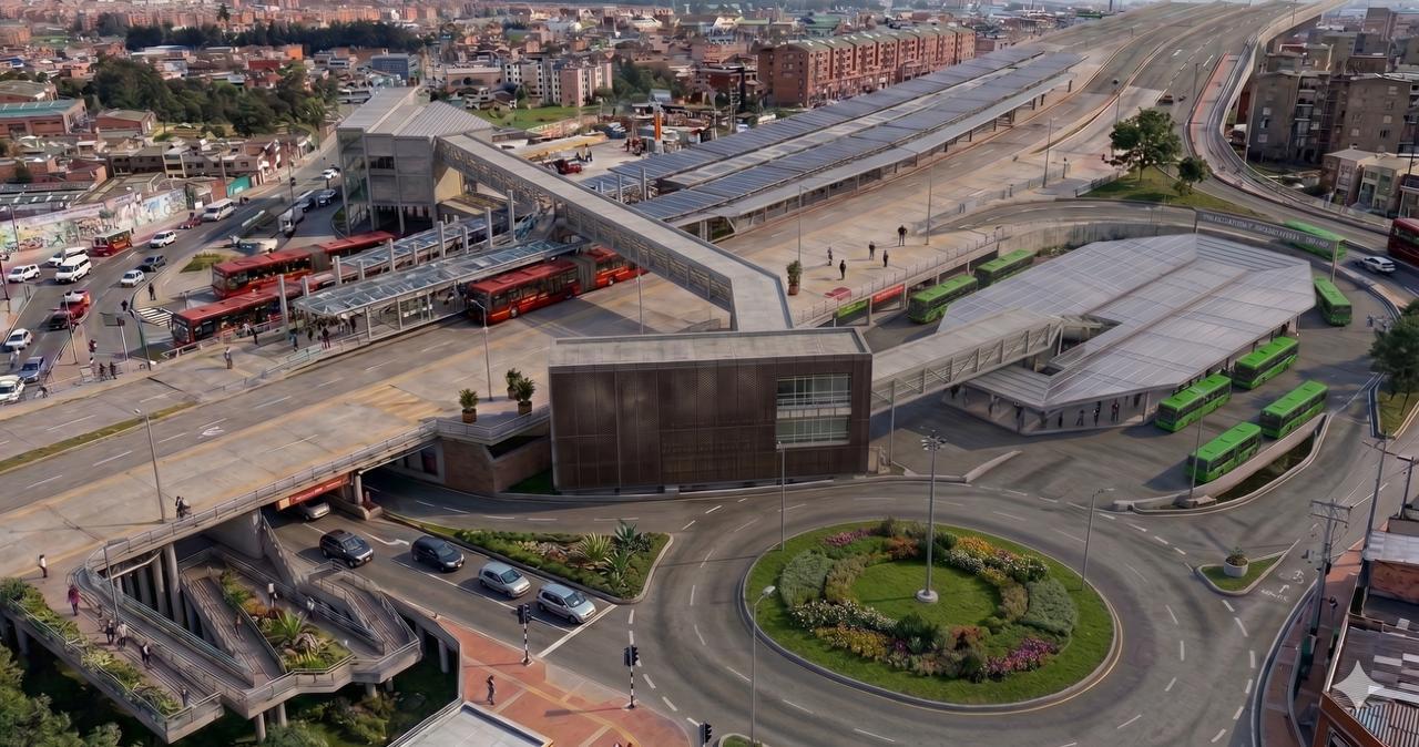 Obras de Transmilenio en Soacha: eliminarán semáforos y agilizarán la Autopista Sur
