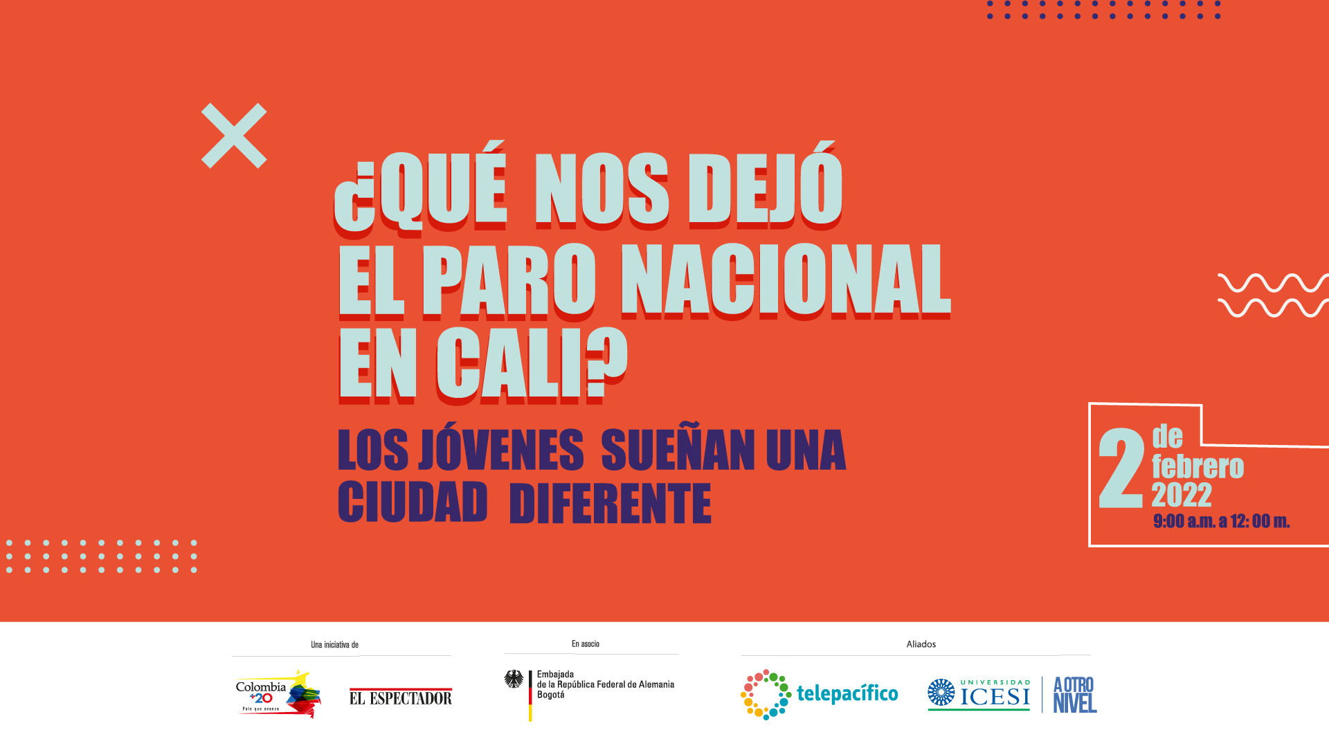 Evento: ¿Qué proponen los jóvenes para transformar a Cali?