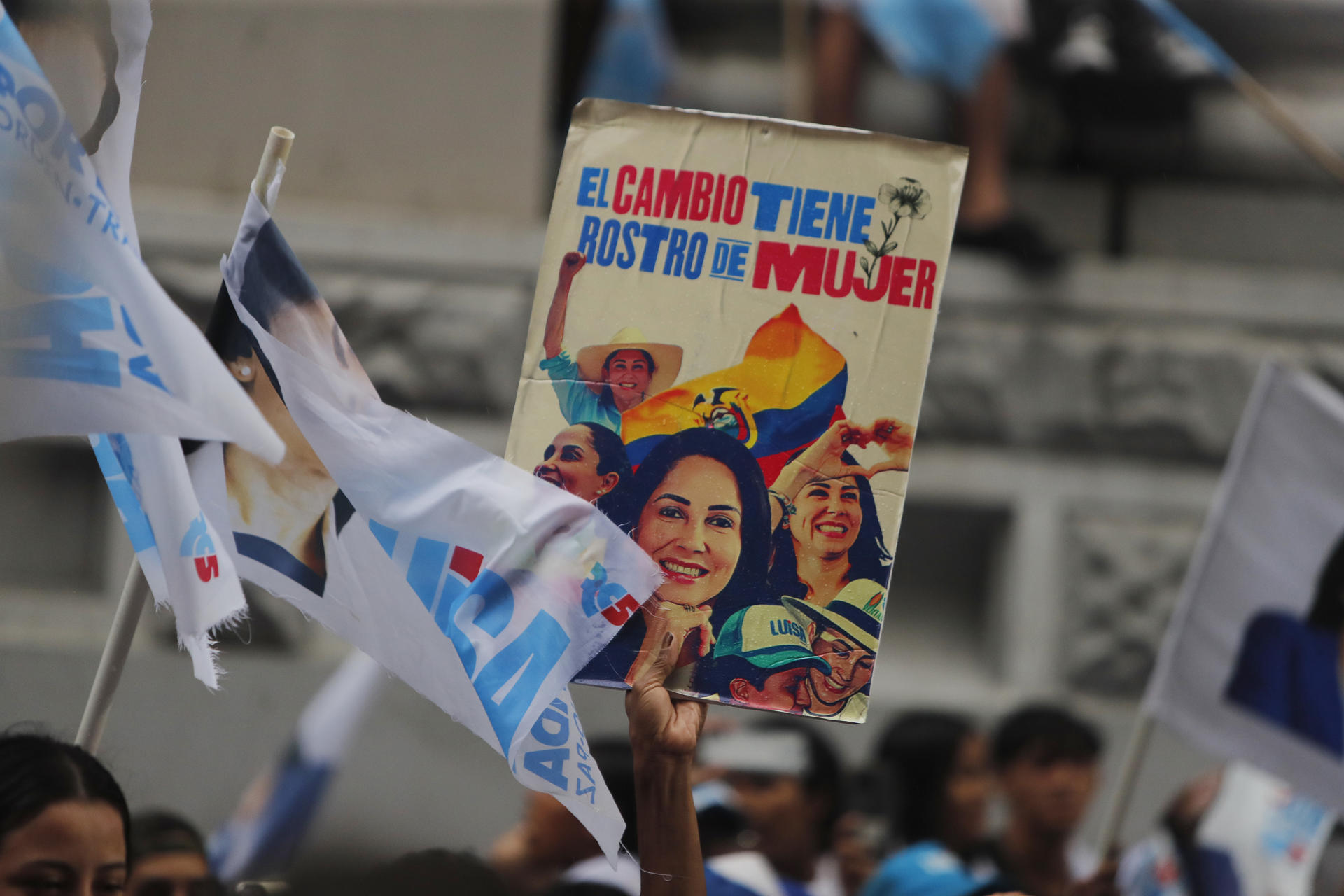 Noboa y González cierran sus campañas en Guayaquil, símbolo de la polarización