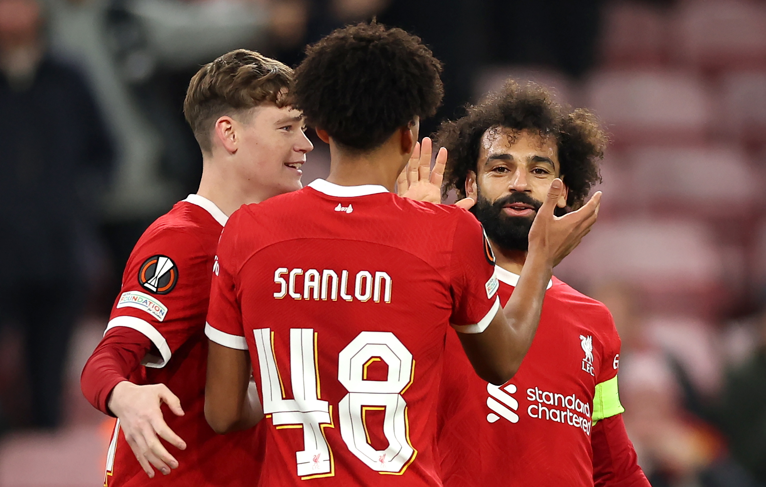 Liverpool, sin Luis Díaz, goleó a Toulouse en la Europa League