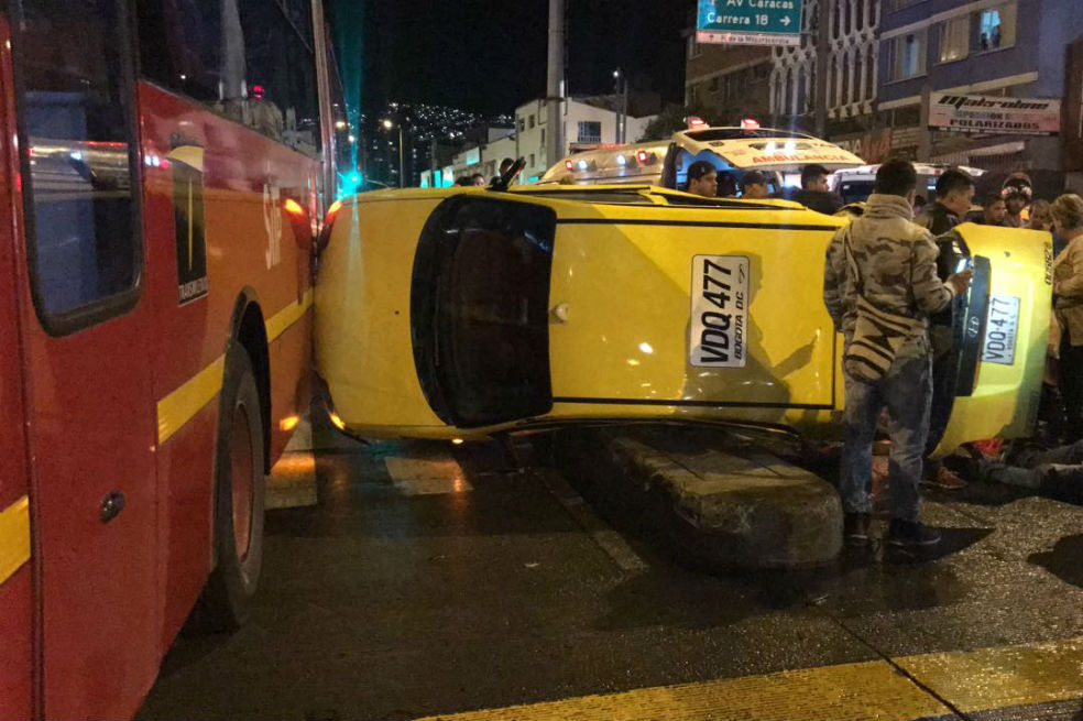 En apenas una semana ya van 10 muertos por accidentes en Bogotá