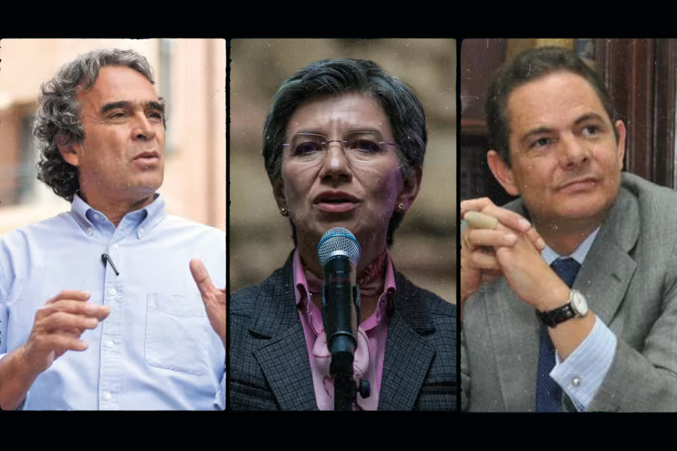 Fajardo, López y Vargas lideran intención de voto en Colombia: encuesta Invamer