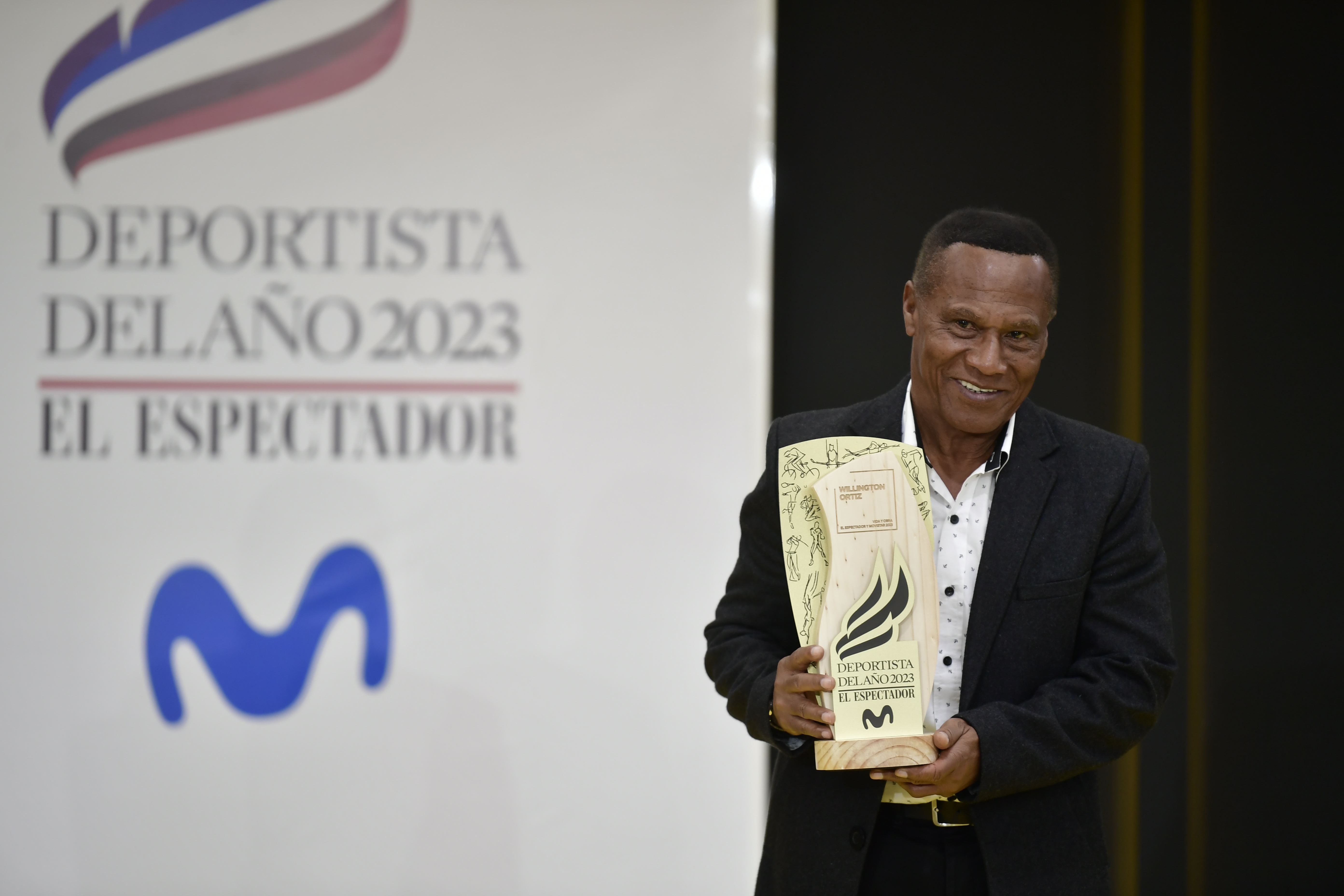 Ganador vida y obra por El Espectador en la ceremonia del deportista del año 2023