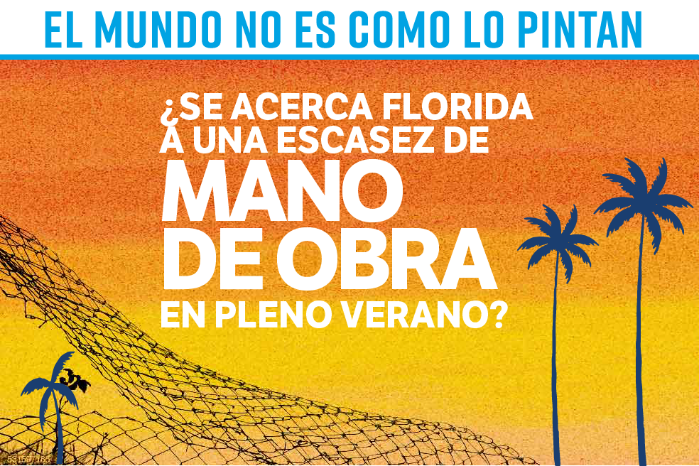 ¿Se acerca Florida a una escasez de mano de obra en pleno verano?