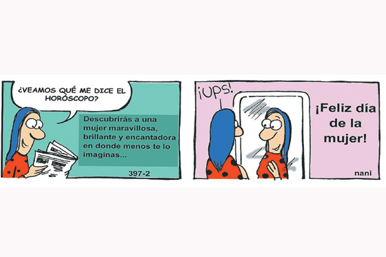 Feliz día de la mujer