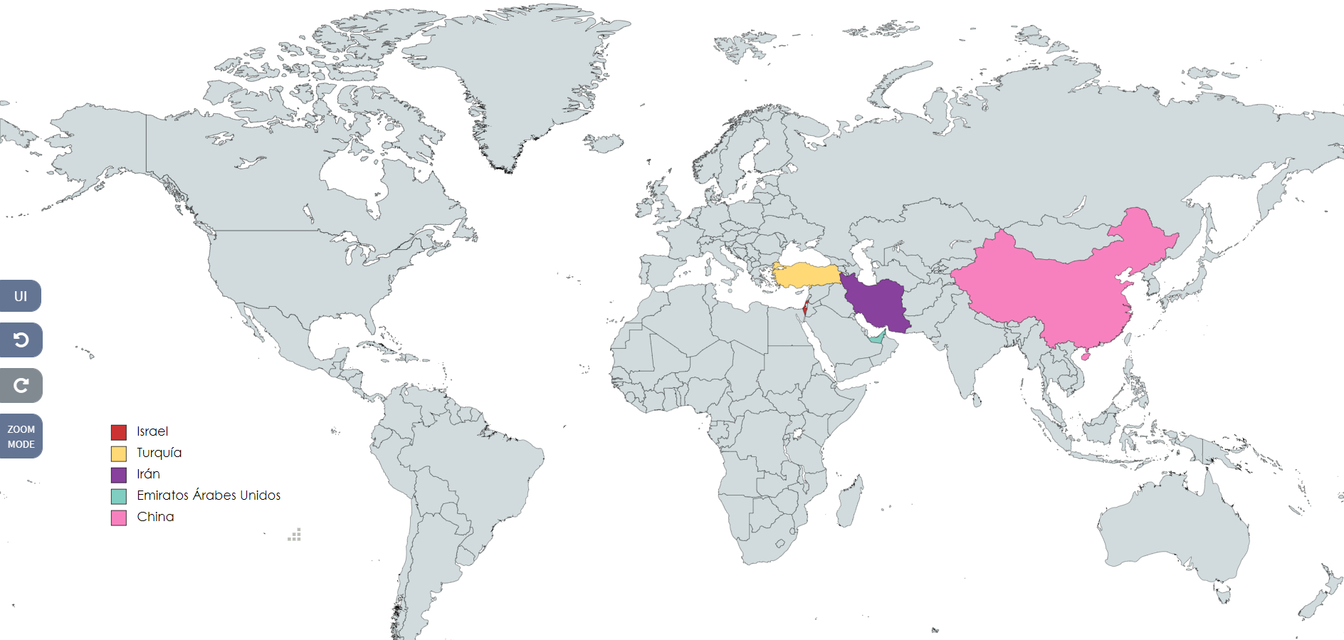 Israel es, quizás, el fabricante de drones más avanzado del hemisferio oriental. Sin embargo, Turquía, Irán, Emiratos Árabes Unidos y China son otros importantes proveedores de drones en la región.