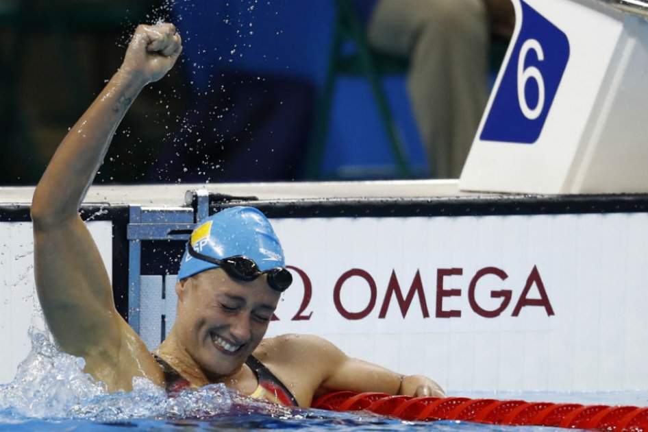 Mireia Belmonte, la nadadora alérgica al cloro que ganó medalla de oro en Río