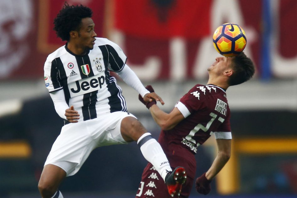 La Juventus se quedó con el clásico ante Torino con Cuadrado como titular