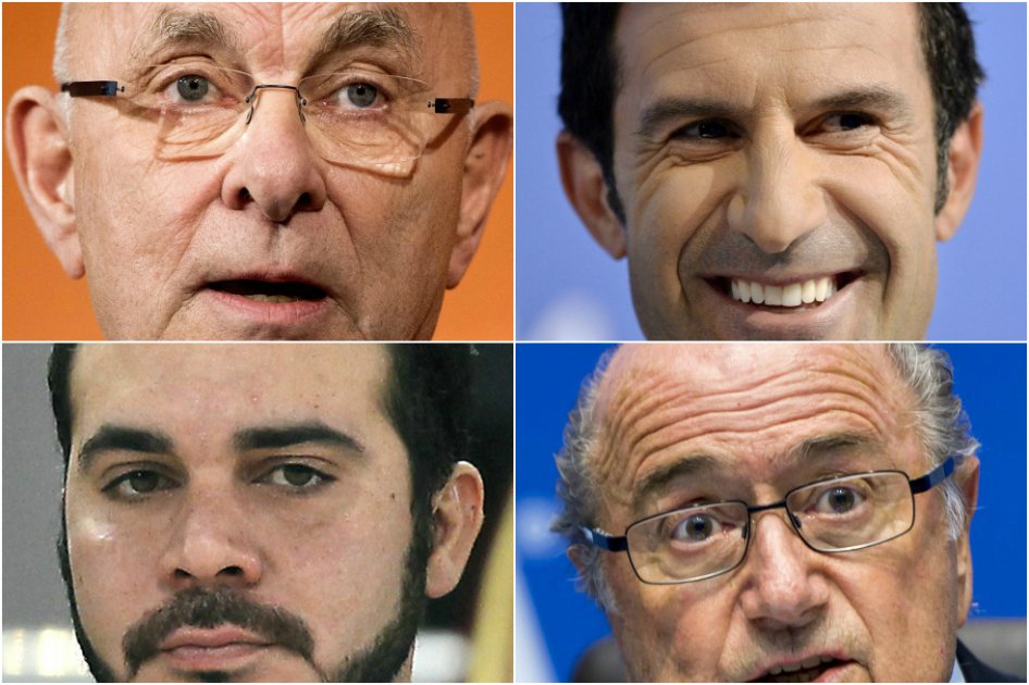 FIFA confirmó candidaturas de Blatter, Figo, Van Praag y príncipe Al bin Al Hussein