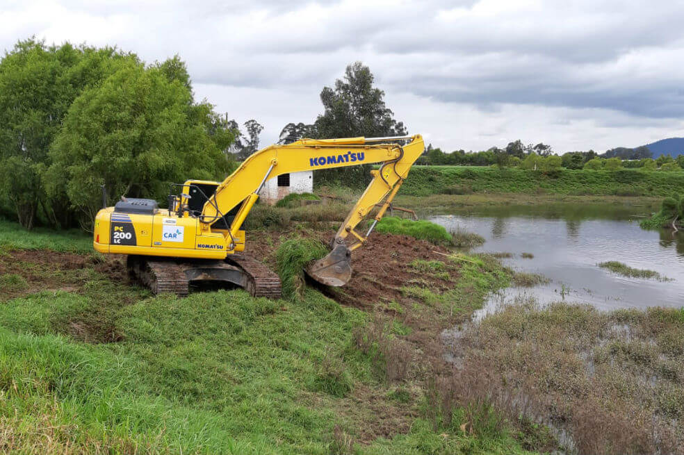 Arrancan obras de ampliación de la cuenca alta del río Bogotá