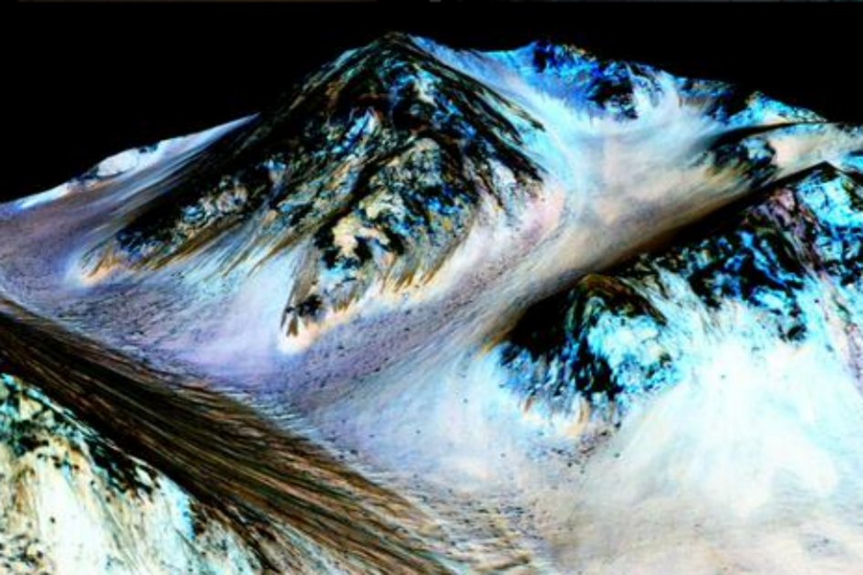 Nasa halla evidencia de agua líquida en Marte
