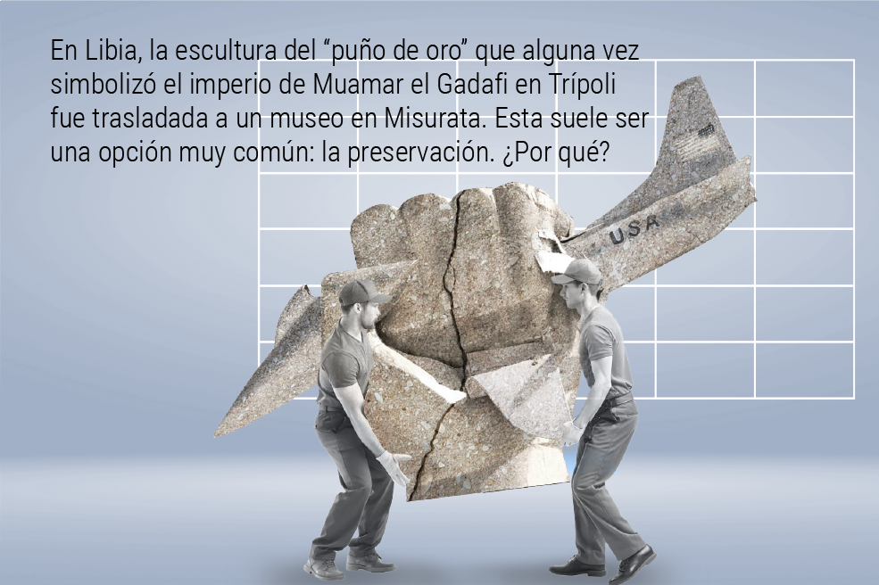 ¿Qué hacer con las estatuas de un régimen caído?