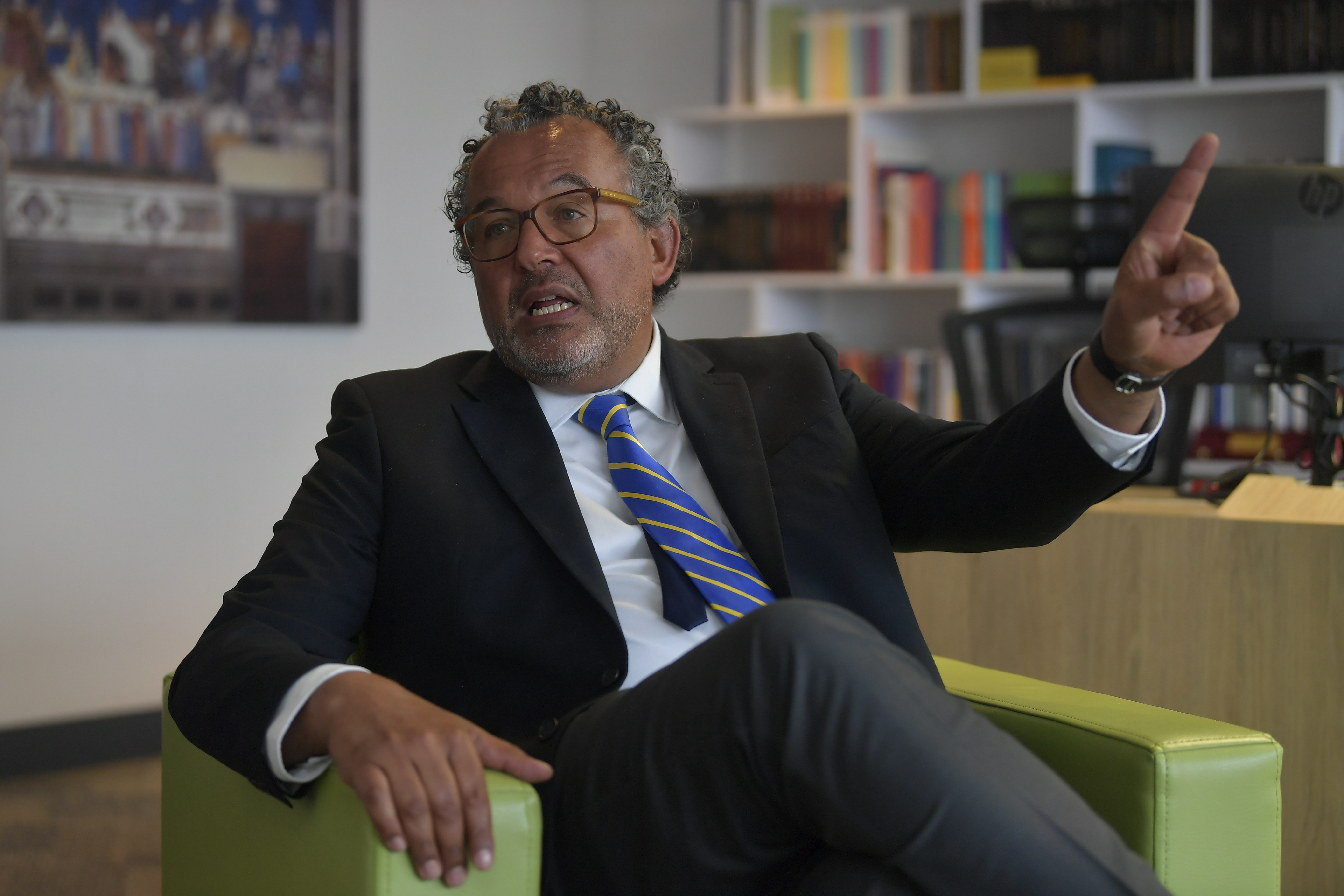 Presidente de la JEP, en entrevista