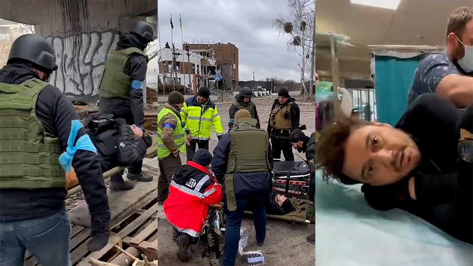 Juan Arredondo, periodista de origen colombiano, fue herido en Ucrania