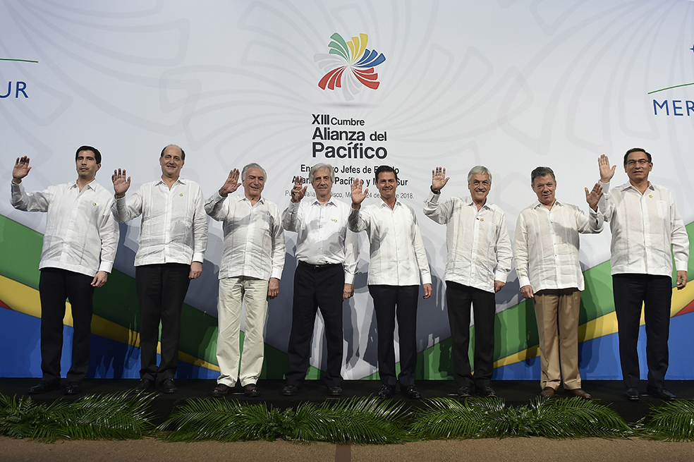 Países de Mercosur y de la Alianza del Pacífico firman acuerdo conjunto