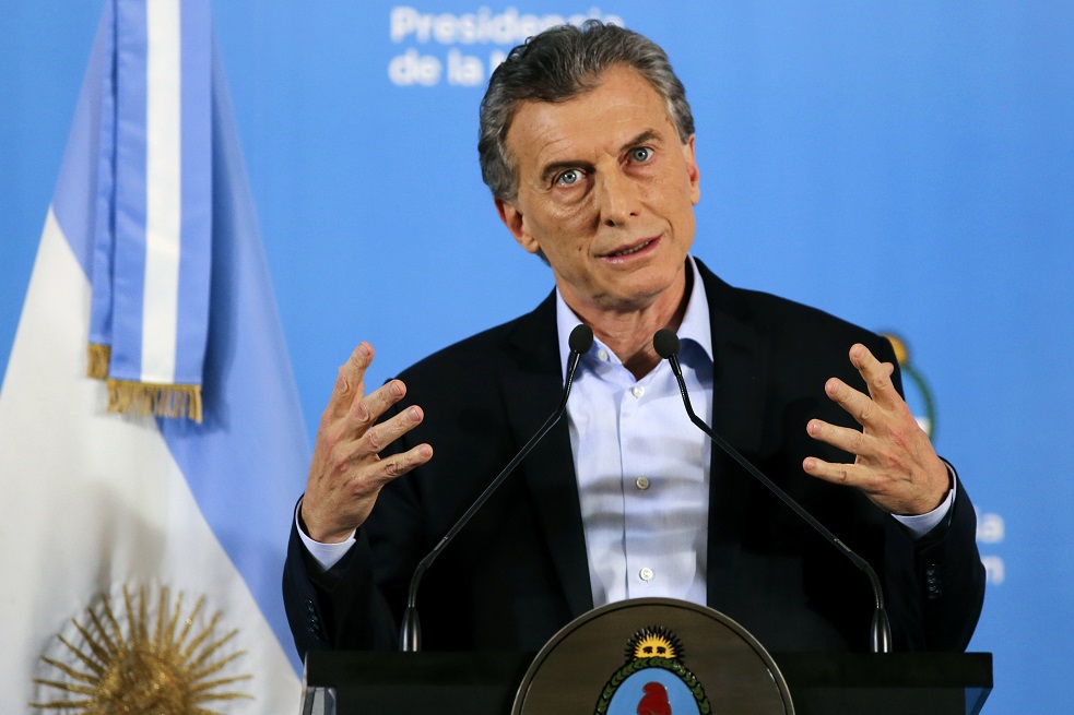 El presidente de Argentina, Mauricio Macri. / AFP