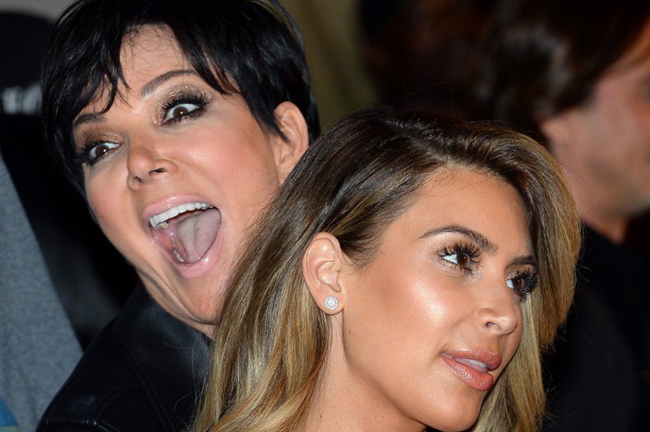 Kris Jenner y Kim Kardashian.