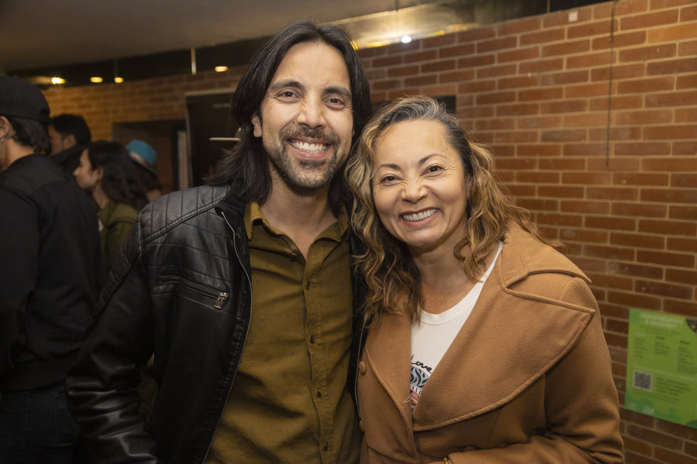 Fabian Copete y Aida Morales.