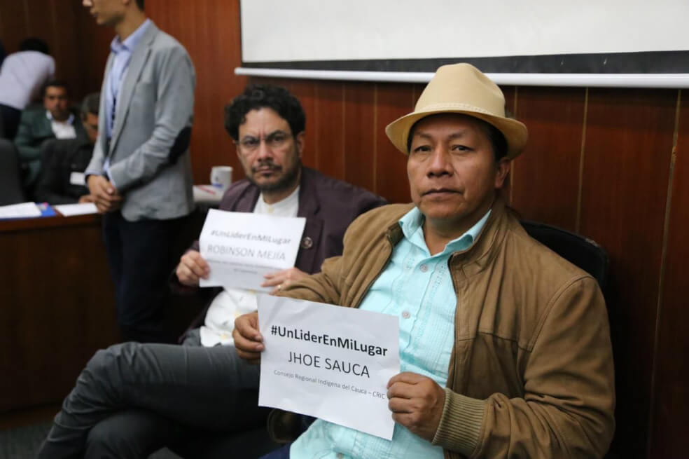 Hoy los líderes sociales serán senadores por un día