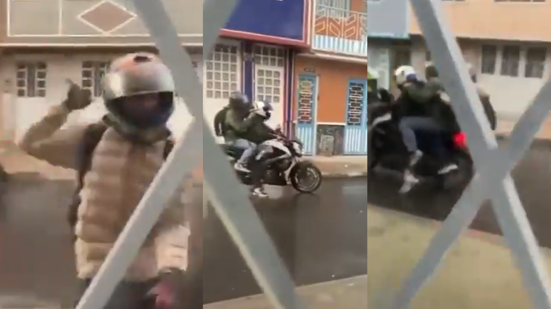 Pánico al sur de Bogotá por balacera en medio de un hurto a motociclista