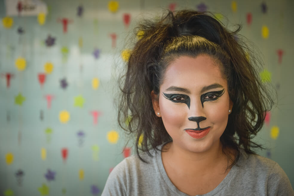 Maquillaje para halloween: León