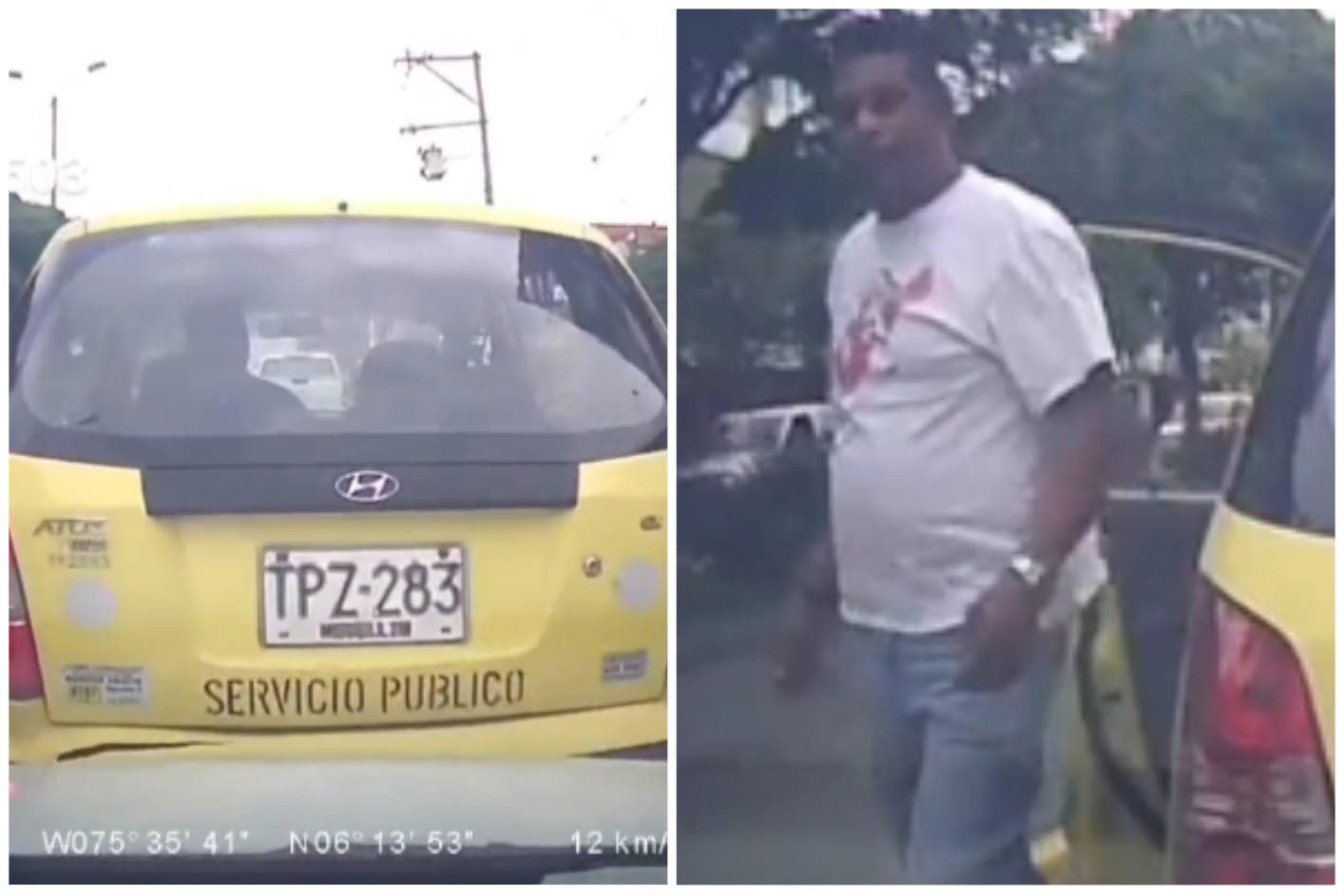 Taxista amenazó a otro conductor en Medellín: “he estado tres veces encanado”