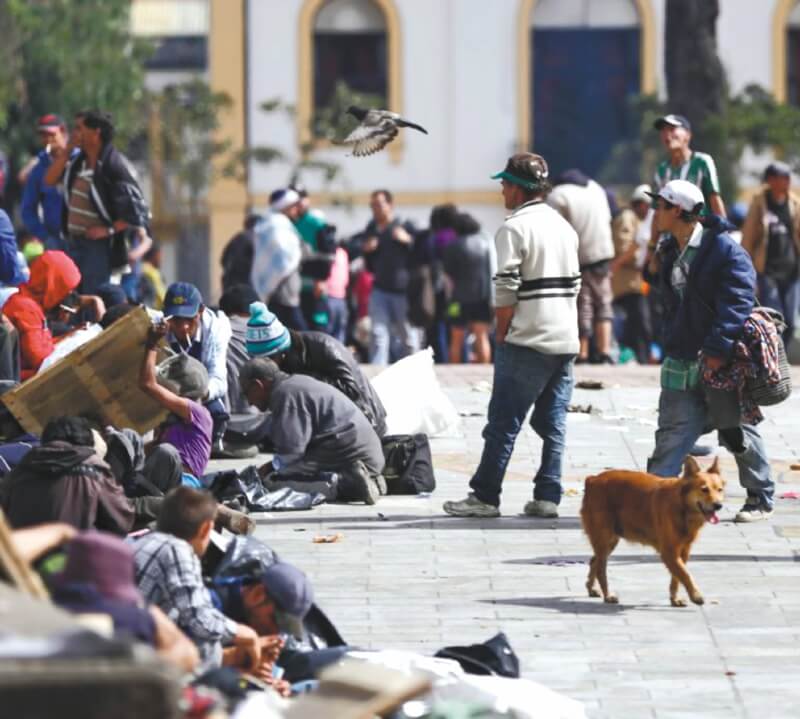 Tres de cada 10 sintecho se acogen a programas del Distrito. / Óscar Pérez 