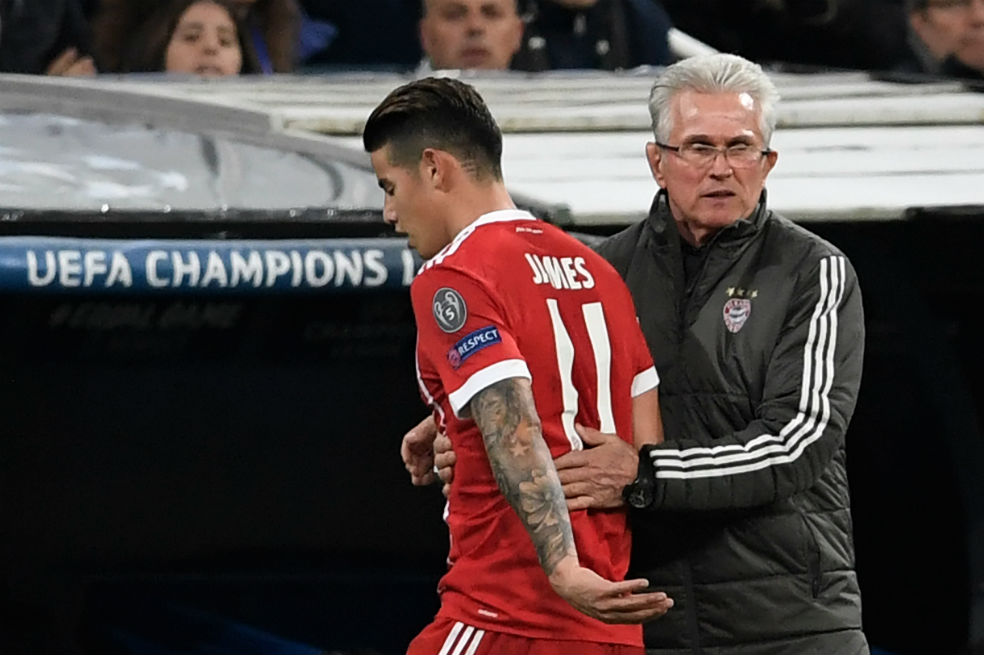 Jupp Heynckes: «James ha estado espectacular, nada que objetar de su rendimiento»