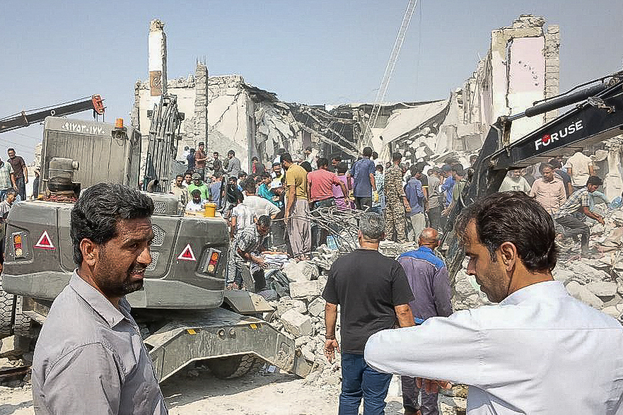 (Photo by ALI NAJAFI / ISNA / AFP)
