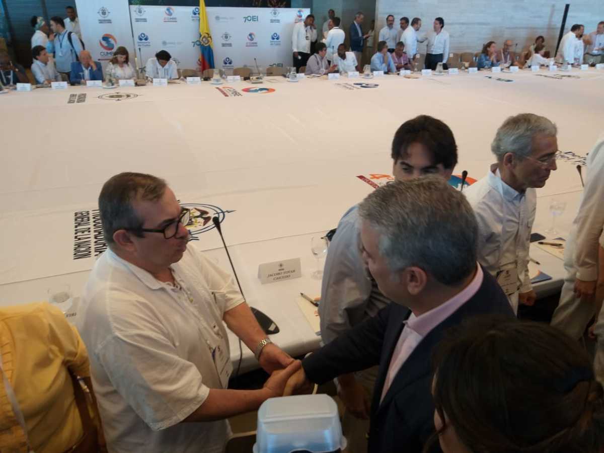 La reunión secreta entre el presidente Iván Duque y Timochenko