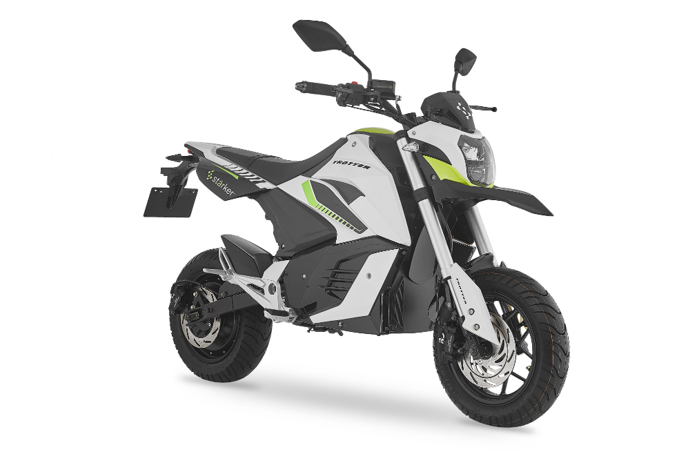La nueva motocicleta de Starker llegó a las vitrinas de Auteco