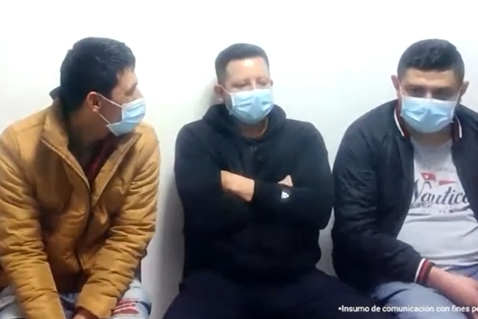 A la cárcel tres policías que llevaban drogas, armas y propaganda del ELN en Bogotá