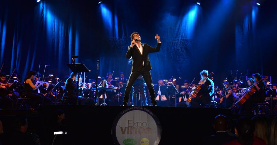 Andrés Cepeda abre Expovinos con un concierto sinfónico