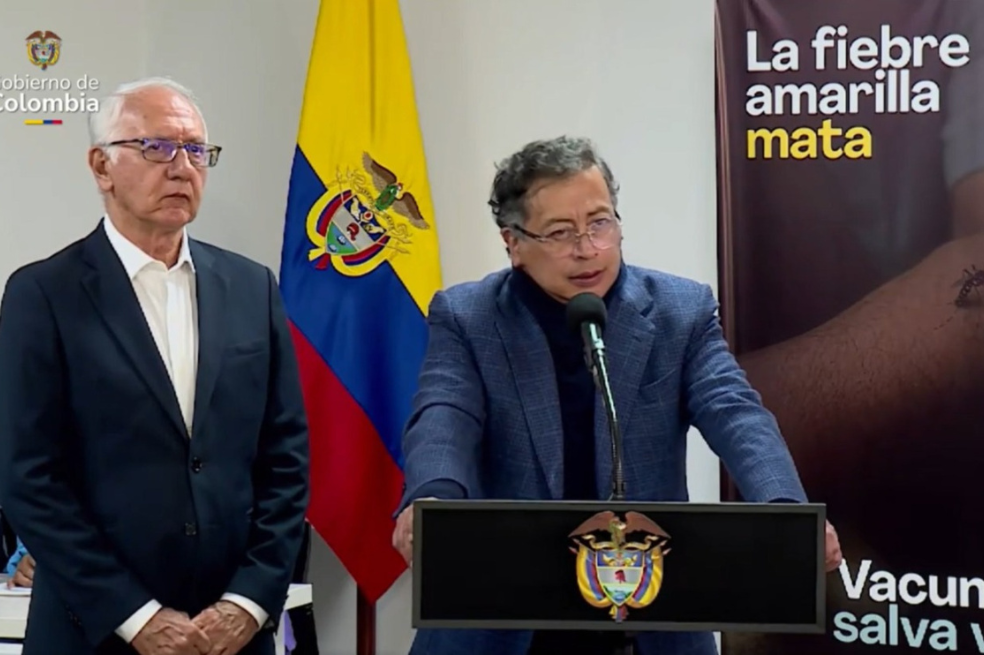 Fiebre amarilla en la agenda Petro: habrá alocución además del consejo televisado