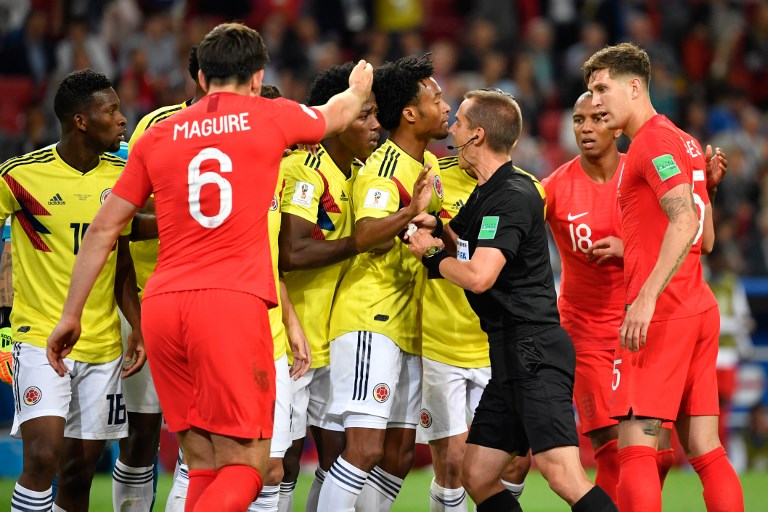 FIFA responde a controversia por cambios que hizo Inglaterra en partido ante Colombia