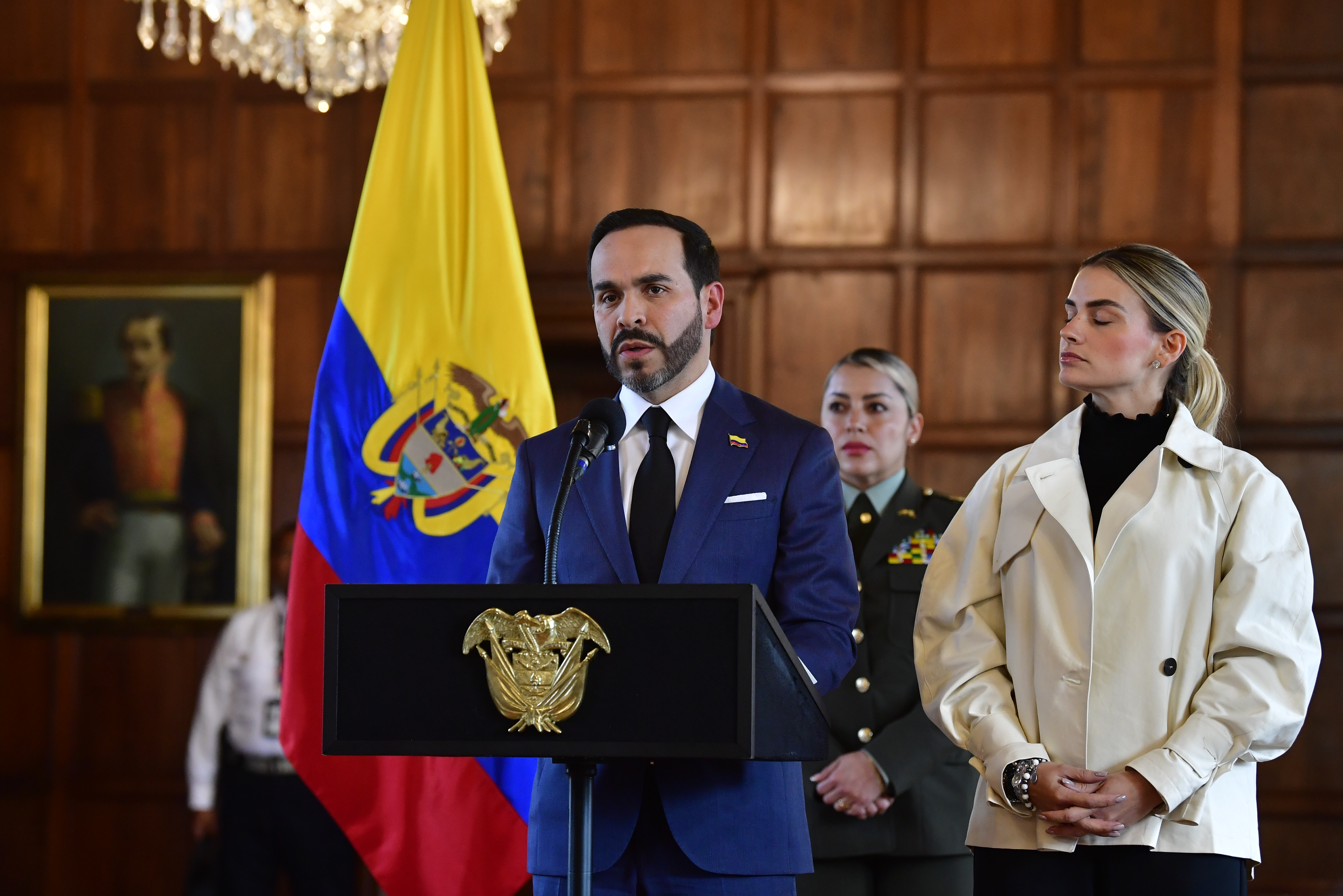 De la Espriella entregó balance sobre el terremoto en su primera alocución presidencial
