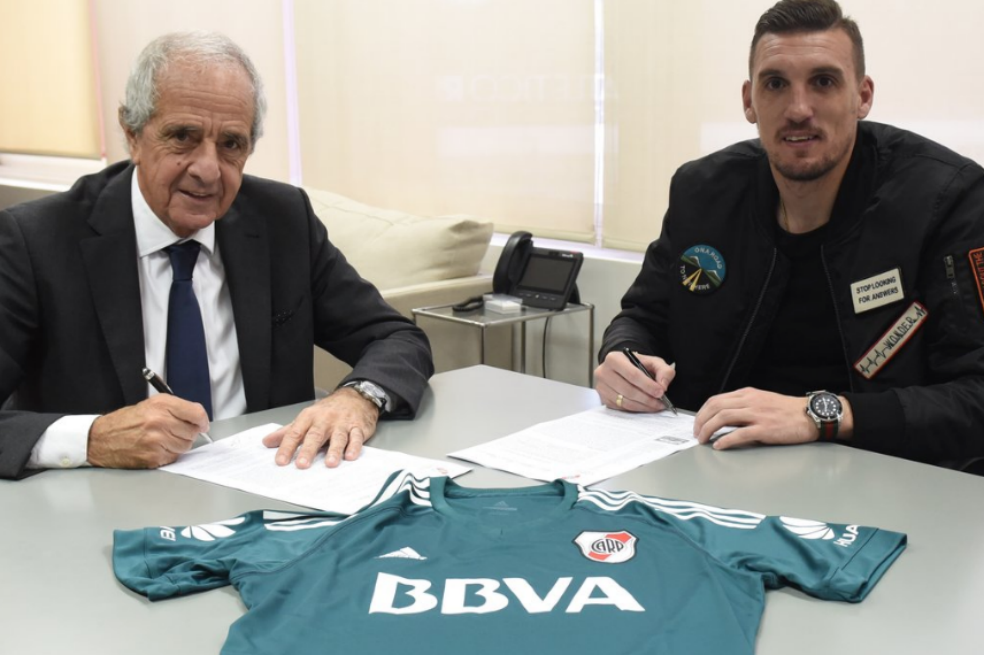 Franco Armani renovó hasta junio de 2022 con River Plate