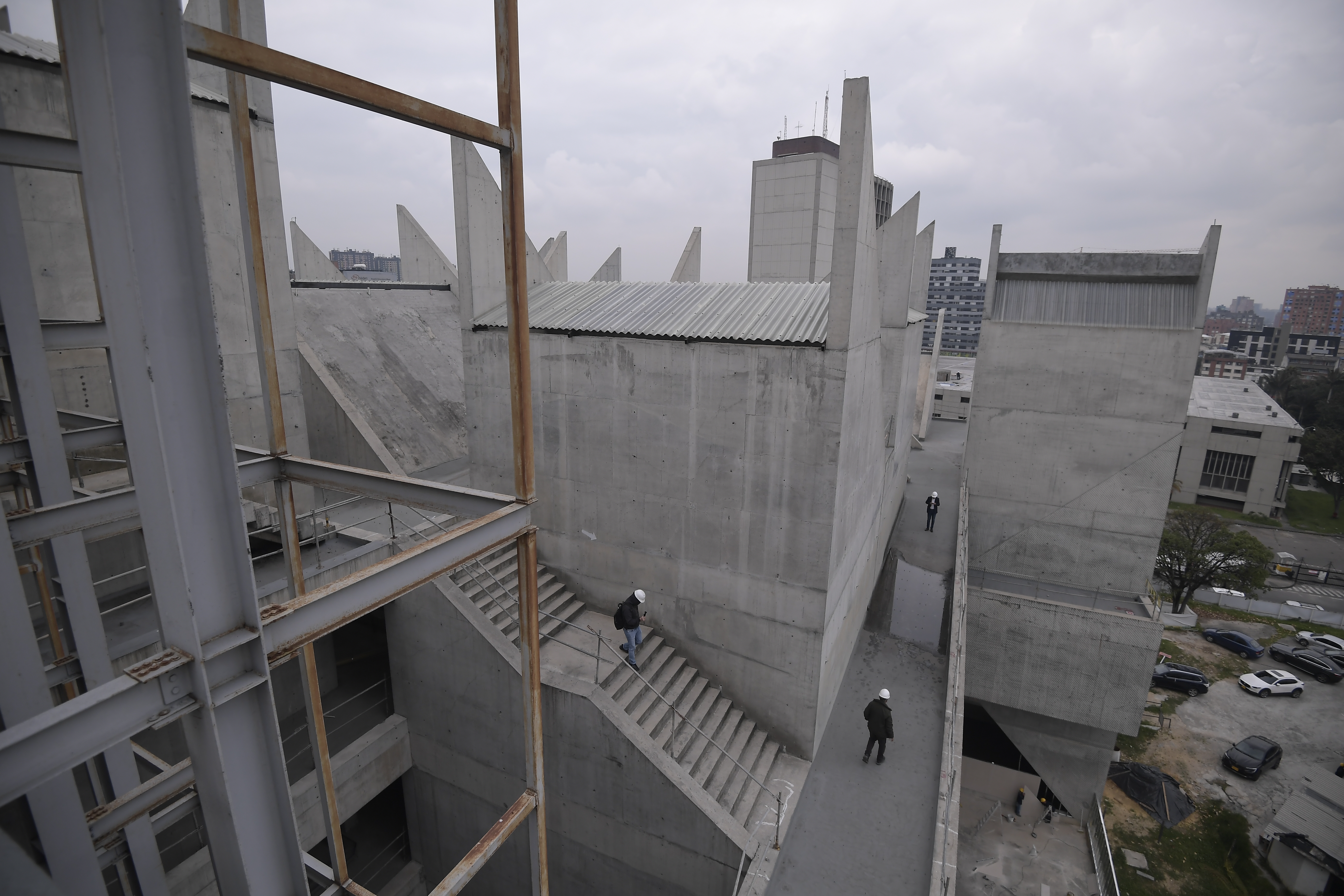 En fotos: así se ve la obra del Museo de la Memoria, después de tres años suspendida
