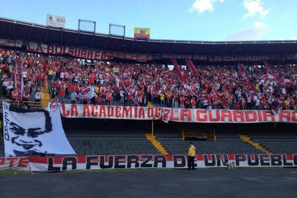 Guerra de vallas se tomó a las barras bravas de Bogotá