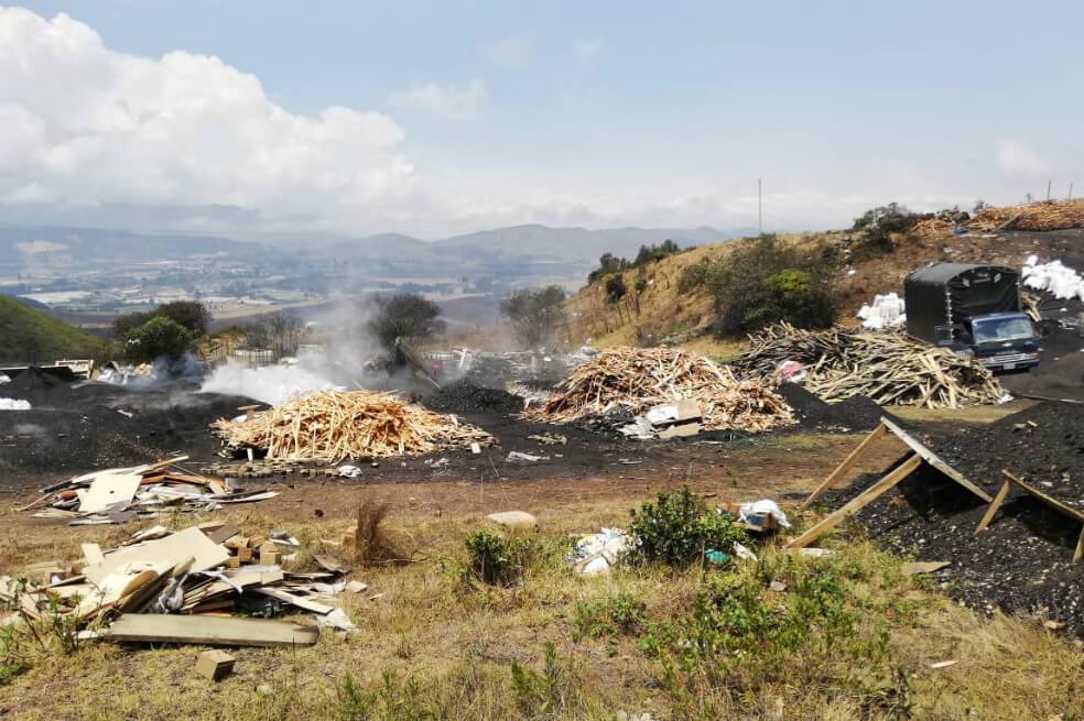 Capturan a 13 personas por realizar quemas a cielo abierto en zona rural de Soacha