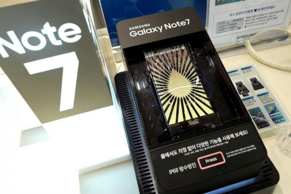 Samsung deja de producir el Galaxy Note 7
