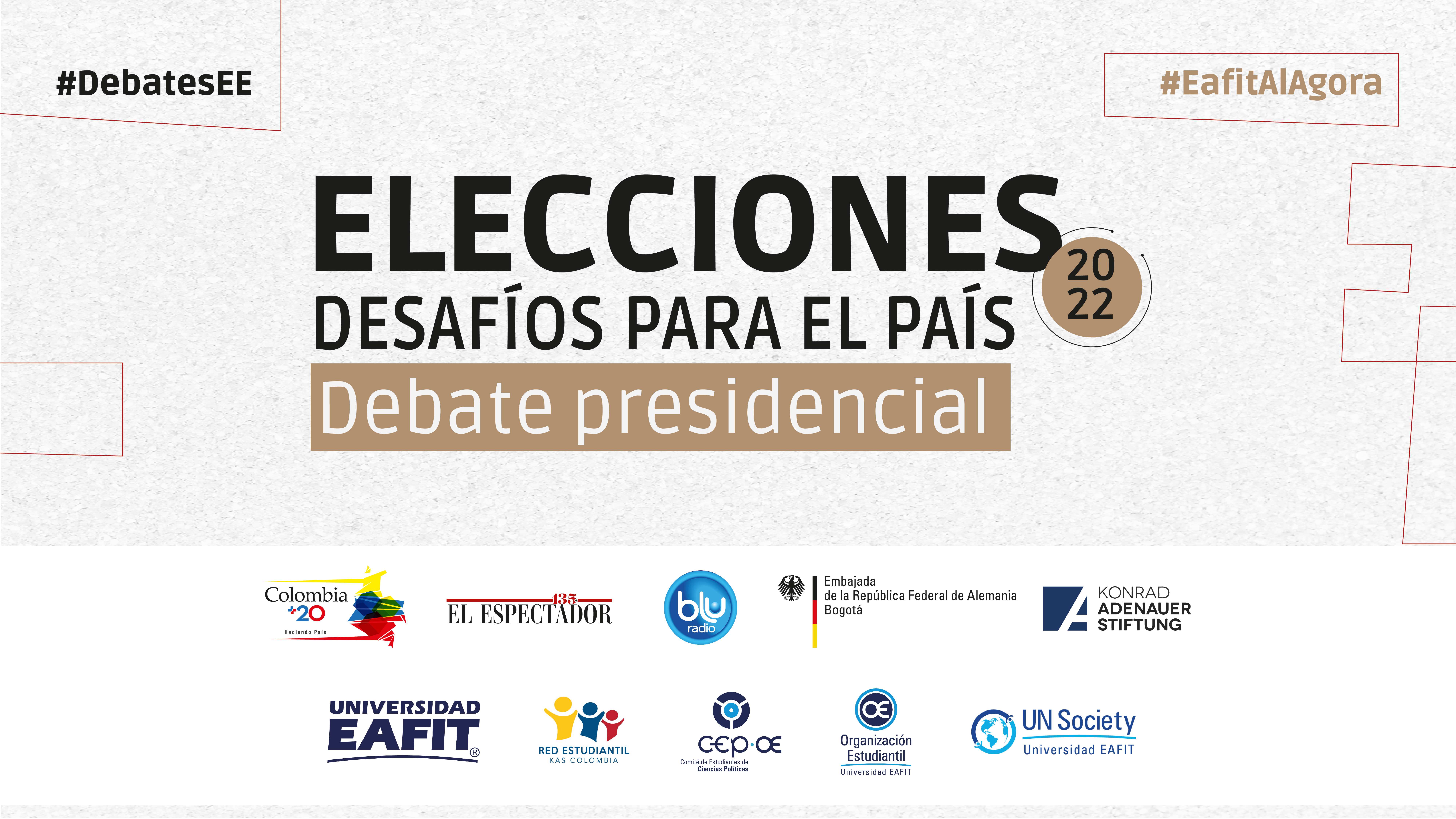 Debate presidencial, Elecciones 2022, desafíos para el país