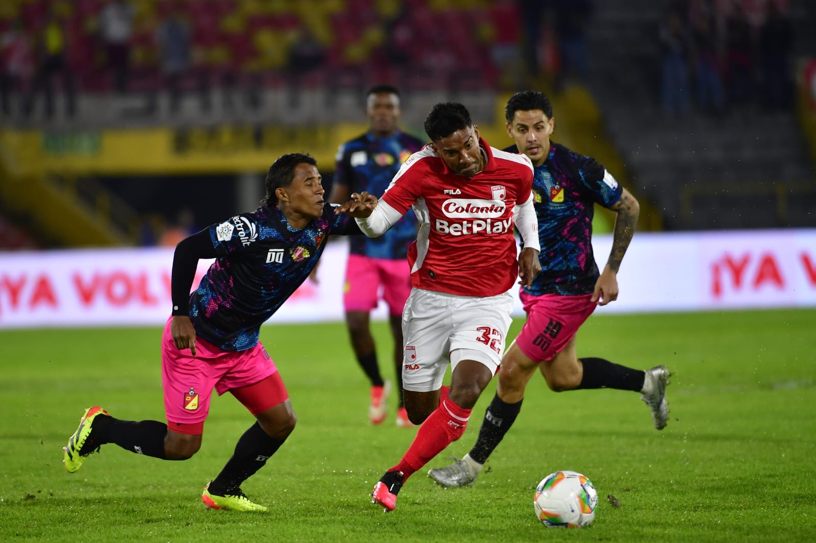 Santa Fe no arranca y empató su tercer partido consecutivo en la Liga Betplay 2026-I