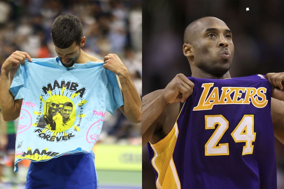 24 grand slams y homenaje al “24″: Djokovic y su tributo a Kobe Bryant en el US Open