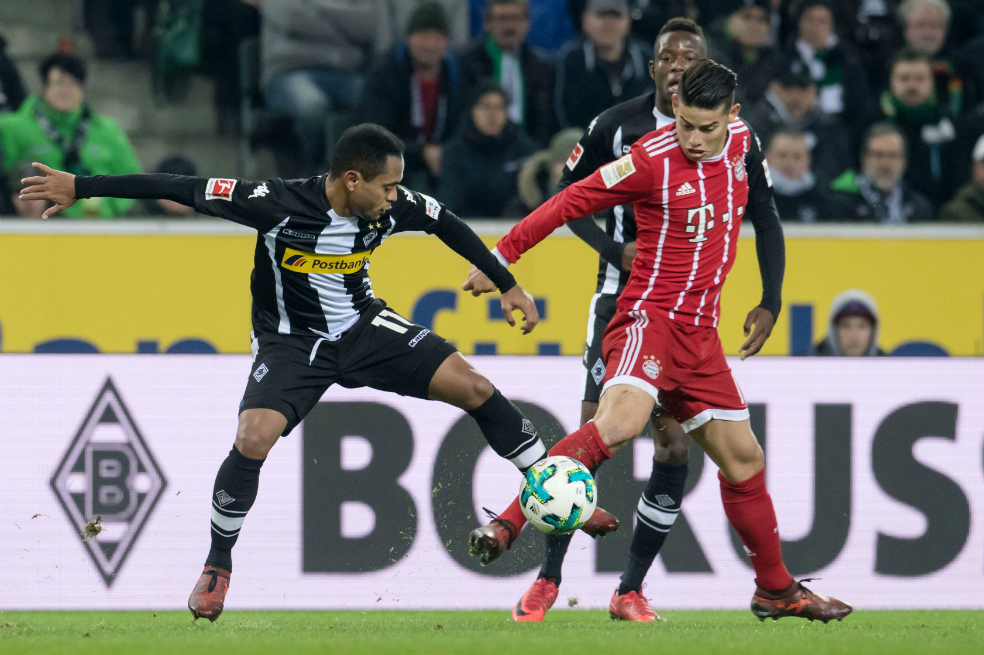 James Rodríguez, titular en derrota del Bayern Múnich por la Bundesliga