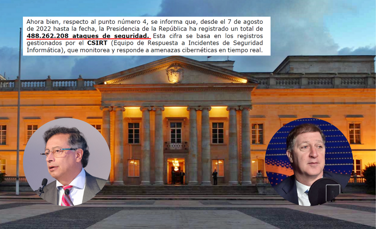 Palacio ha invertido $12.000 millones para frenar cerca de 500 millones de ciberataques